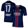 Officiële Voetbalshirt Paris Saint-Germain Vitinha 17 Thuis 2025-26 - Heren